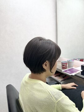 シュガー バイ エクラート 立川南口店(SUGAR by ECLART) 【髪質改善】コンパクトショートボブ【立川】