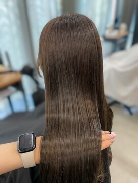 アリュウル 表参道(ALLURE) ブリーチなしWカラーで作る透明感カラー　伊藤