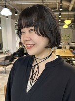 キャロルガーデンズ ボコカ 表参道(Carroll Gardens bococa) 【 sayaca 】ボブのニュアンスパーマ