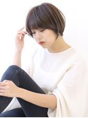 20代30代40代50代ボブルフネビージュ小顔ワンレンショート
