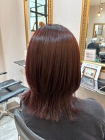 ナンバー ソポ 札幌/ジャム 札幌(N° sopo/JAM)&nbsp;ブラウン/ウルフカット/個室サロン/似合わせカット