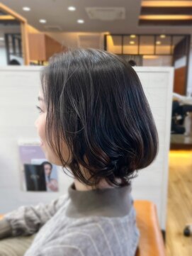 ヘアーブランドジン ティアラ(HAIR BRAND Jin Tiara) ボブパーマ【松山美容室】