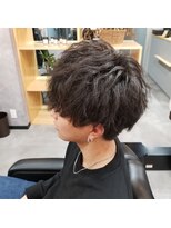 ラック(Luck)&nbsp;マッシュスタイル＋ツイストスパイラルパーマ