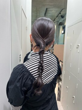 ココ 西葛西南口店(COコ) タイト編みおろしヘアセット