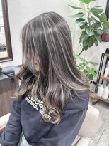 ベルヘアーデザイン 堺東(Belle hair Design)&nbsp;コントラストハイライト/レイヤーカット/外国人風/ブリーチ/堺東