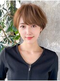 ショートヘア/分け目なし/イメチェン/30代40代50代60代/表参道