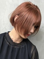 ギークス(GEEKS)&nbsp;【GEEKS渋谷】初ブリーチ/小顔/レイヤーボブ/秋カラー/20代30代