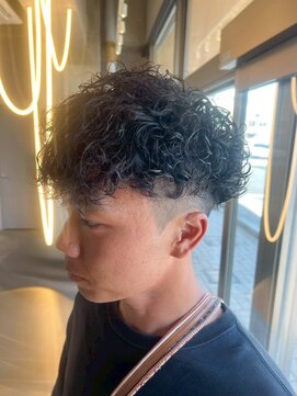 スキル 石岡(SKILL) メンズパーマ/髪質改善