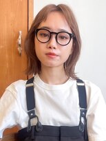 ノイカーム(noi Calm) 顔周りレイヤーカットブリーチダブルカラーショートカット