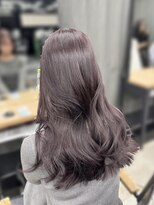 アリュウル 表参道 青山(Allure)&nbsp;ダークパープル/レイヤーカット/艶カラー　佐藤
