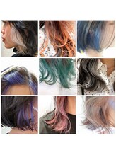 ◎【インナーカラー】お客様の気分で取り入れやすく、発色の強い色味にも挑戦しやすいデザイン