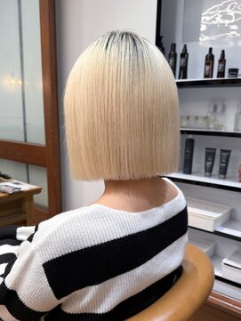 ロンドジェネルーズ 柏(Lond generous) マロンベージュ/ボブ/前髪/レイヤー/小顔/髪質改善/縮毛矯正柏駅