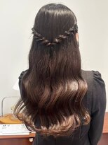 ハッチ(HACCH) 韓国風レイヤーカット髪質改善ダブルカラーハッシュカット