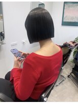 ヌヌ 渋谷 原宿 明治神宮前(nunu)&nbsp;ボブ/髪質改善ストレート/縮毛矯正/グレージュ