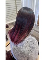 ラウラアンドロー(LAURA&RO) ミルクティーベージュダブルカラーインナーカラーケアブリーチ