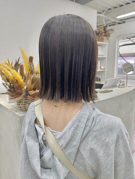 シー 北千住(sii.) ぱつっとボブ/ストレートボブ/縮毛矯正