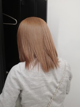 ディジョン 自由ヶ丘(Dijon) 韓国顔まわりレイヤーカットグレージュオリーブベージュブラウン