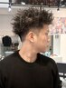 【メンズカット】+【仏陀パーマ(ブッダパーマ)】