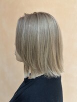 トリコ アヴェダ ららテラス北綾瀬(tricot AVEDA) レイヤーカット/レイヤーボブ/ミルクティーベージュ
