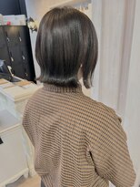 キャアリー(Caary)&nbsp;福山美容室caary髪質改善ストレートグレージュ透明感40代30代