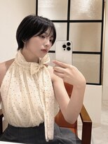 ネウィ/ジャム 三宮(newi/JAM)&nbsp;乾かすだけで顔が小さく見えるショートカット