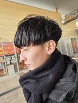 エイム ヘアメイク 横川店(eim HAIR MAKE)&nbsp;直毛感をなくすゆるパーマで柔らかマッシュ