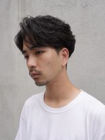 バイフィフス 原宿/表参道(by fifth) シャドウパーマルーズパーマセンターパートツーブロック刈り上げ