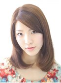 ナチュラルな大人めストレート☆