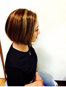 リタ ヘアメイク(Rita hair make) ショートボブ【スタイリスト : 岩本 和也】