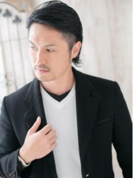 グルーミングサロン バーバー キャッスル 北浦和西口(Grooming salon Barber Castle) 刈上げ黒髪ショートm