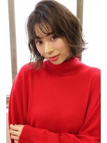 ロロネー(Lolonois)&nbsp;【Lolonois野田】ウェットな切りっぱなしボブ