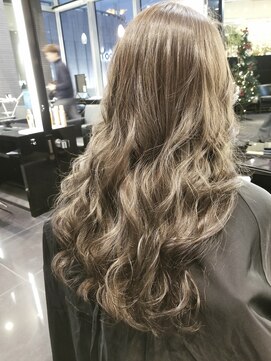 フルショウ 梅田(FURUSHO) ダークホースネイビーエアウェーブパーマ