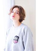 【aRietta】センターパートx大人かわいいxハニーヘアxアッシュ