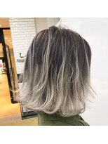 リー 梅田(Lee)&nbsp;Lee梅田◆３Dカラー×グラデーションデザインカラー×無造作ボブ