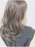 大人可愛い無造作ウェーブ