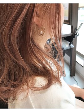 フープヘアー(HOOP.HAIR) 透明感ハイトーンカラー　プチレイヤーカット
