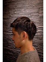 ヒロギンザ 浜松町店(HIRO GINZA)&nbsp;ツーブロックビジネスショートレイヤーかき上げコンマヘア