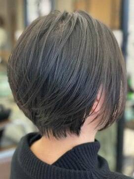 グランシュ 青葉台店(GranCieux) すっきりショートボブスタイル☆