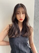 ノク(nok)&nbsp;オリーブグレージュ_くびれミディラベンダーカラー