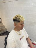 かき上げヘアショートレイアーくせ毛風パーマコンマヘア499