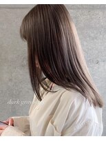 ヘア デザイン ヴェルダ(hair design Verda) ブリーチなしダブルカラーミルクティーブラウン