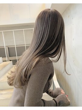 アクアオモテサンドウ(ACQUA omotesando) ◎透明感ミルクティーハイライトグレージュカラーベージュ