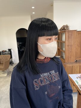 プルトヘアー(Pult Hair) ワイドバンクワンレングス