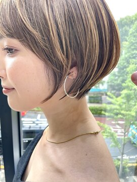 プルーヴ 秋葉原(prove) 30代40代大人女性/前髪ありショートボブ/ショートヘア/髪質改善