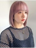 【TLUUSホワイトグレージュチェリーブラウンミニウルフ】