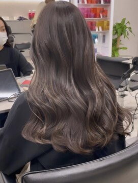 ジルブラン(JIL BLAN) ハイライトバレイヤージュダブルカラー20代30代40代グレージュ