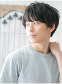 好感度抜群！アッシュブラックニュアンスマッシュヘアU上尾