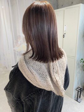 ルーク(LUKE) ぷつっとミディ◯ハイライトグレージュ