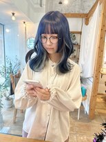 ミモザワークス(Mimosa Works)&nbsp;ブルーカラーとインナーホワイト