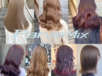 パーヴミックスネム(ParveMix NEMU)の写真/トレンドのインナーカラーや透明感のあるカラーはお任せ☆似合う色味をご提案で周りと差がつく髪色に♪